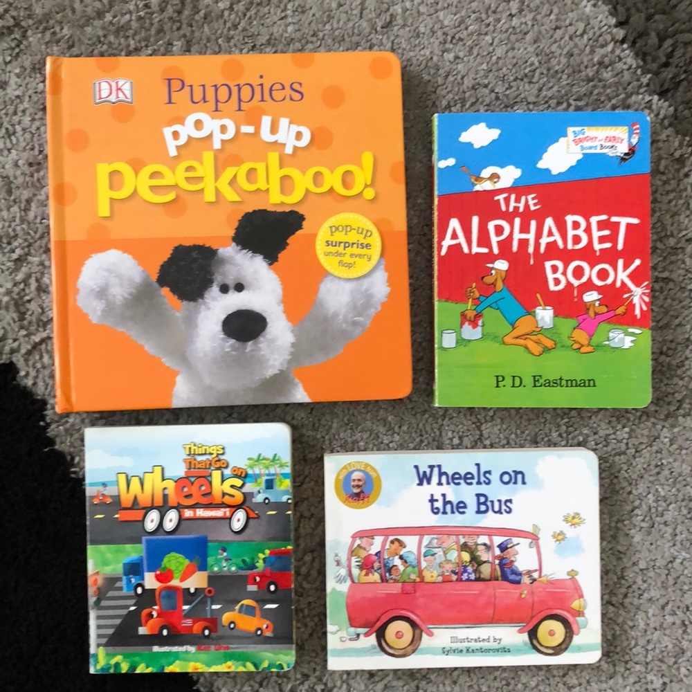 Learning Pop Up Board Books Bundle